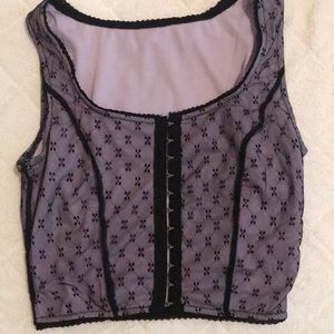 Dupe! Unif corset top